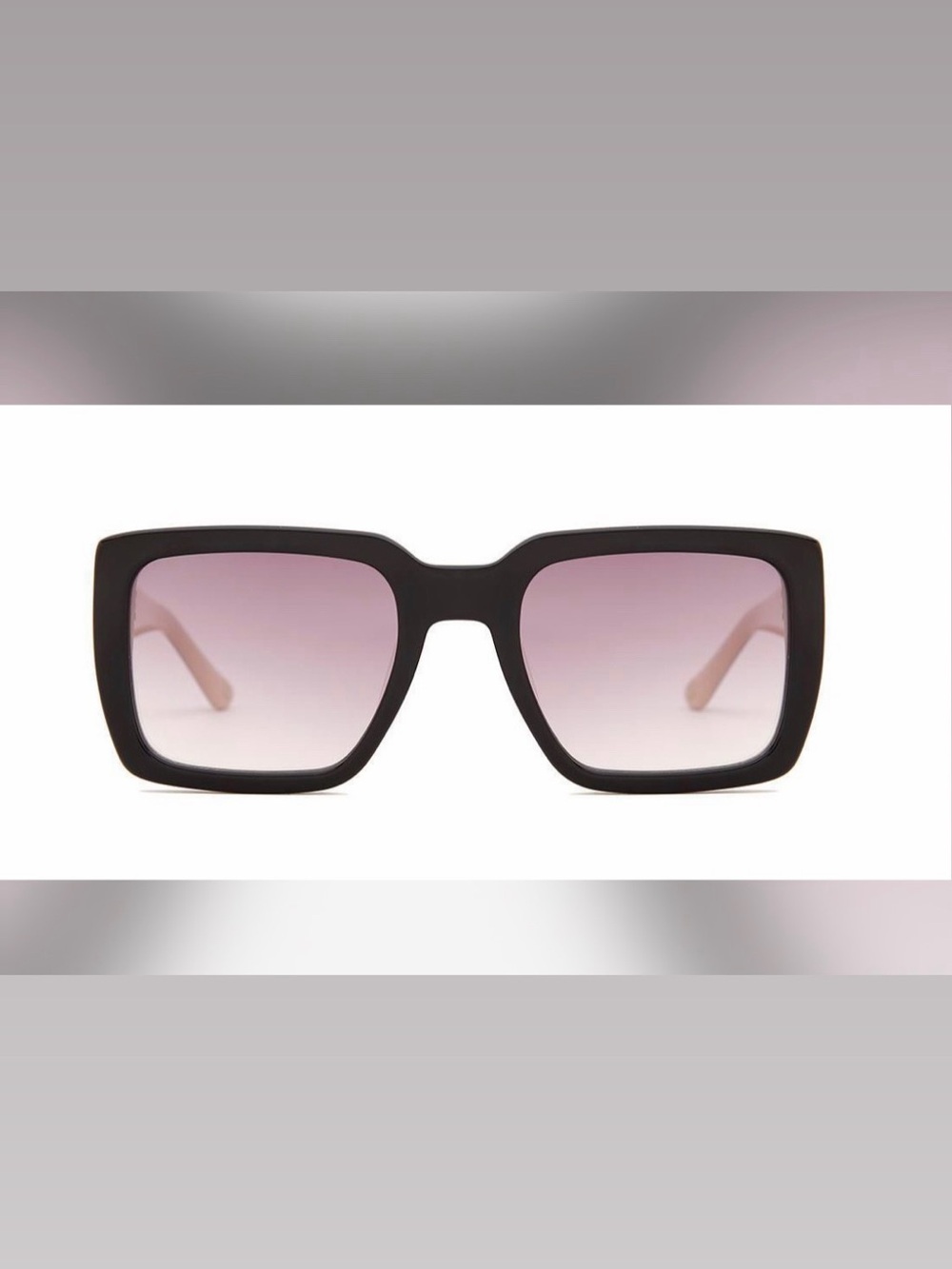 Carolina Lemke Black Frame Sunglasses